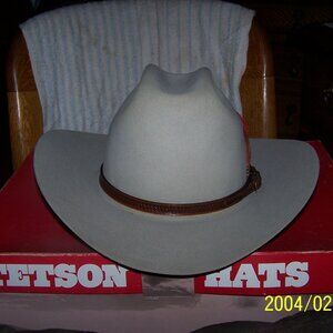 John B Stetson western hat.